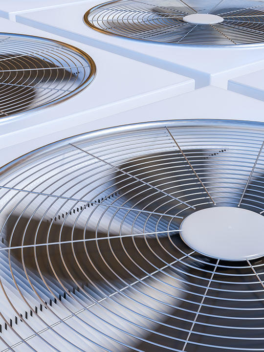 Ventilator einer Industrie-Klimaanlage